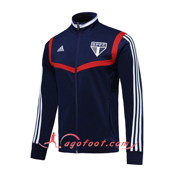 Nouveau Veste Foot Sao paulo Bleu 19/20