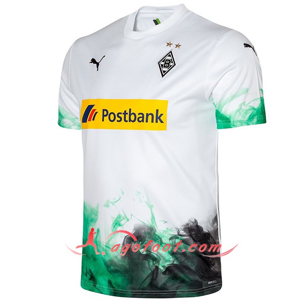 Maillot Foot Borussia Mönchengladbach Domicile Personnalisé Floqué 19/20