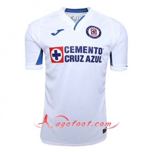 Maillot Foot Cruz Azul Exterieur Personnalisé Floqué 19/20