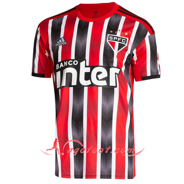Maillot Foot Sao Paulo FC Exterieur Personnalisé Floqué 19/20