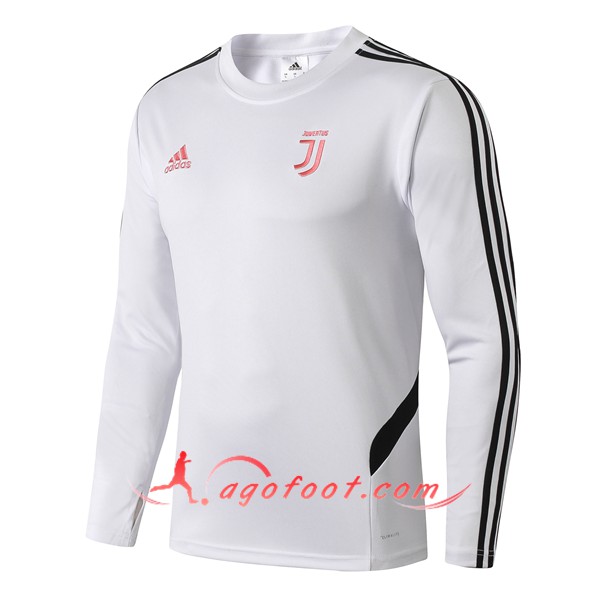 Nouveau Training Sweatshirt Juventus Blanc Noir 19/20