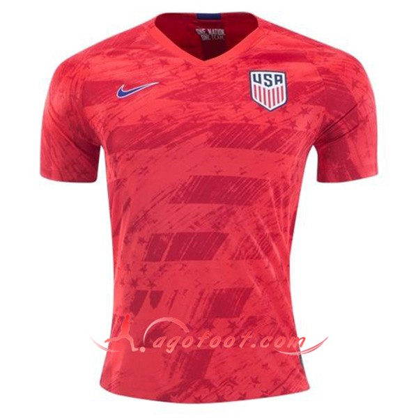 Maillot Foot Etats-Unis Exterieur Personnalisé Floqué 19/20