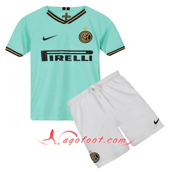 Ensemble Maillots Foot Inter Milan Enfants Exterieur Personnalisé 19/20