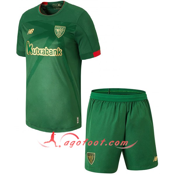 Ensemble Maillots Foot Athletic Bilbao Enfants Exterieur Personnalisé 19/20
