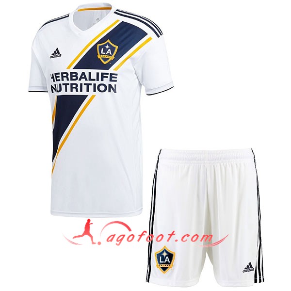 Ensemble Maillots Foot LA Galaxy Enfants Domicile Personnalisé 19/20