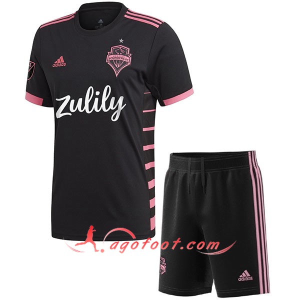 Ensemble Maillots Foot Seattle Sounders Enfants Exterieur Personnalisé 19/20