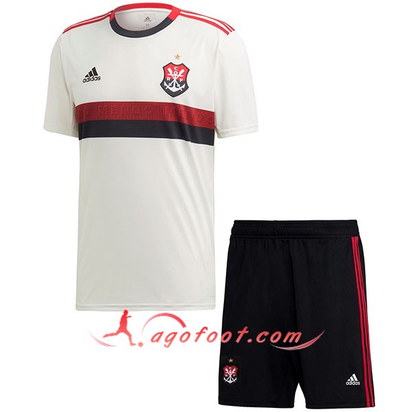 Ensemble Maillots Foot Flamengo Enfants Exterieur Personnalisé 19/20