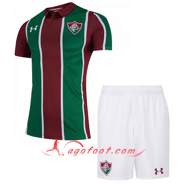 Ensemble Maillots Foot Fluminense Enfants Domicile Personnalisé 19/20