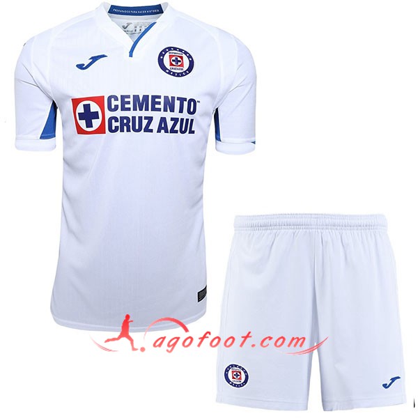 Ensemble Maillots Foot Cruz Azul Enfants Exterieur Personnalisé 19/20