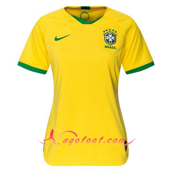 Maillot Equipe De Bresil Femme Domicile Coupe Du Monde 2019