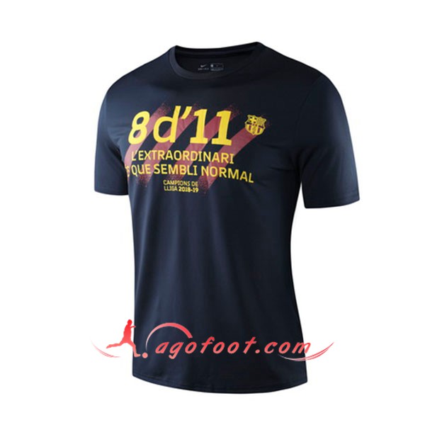Training T-Shirts FC Barcelone Noir 19/20