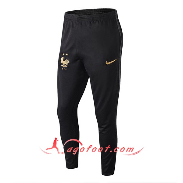 Nouveau Training Pantalon France Noir 19/20