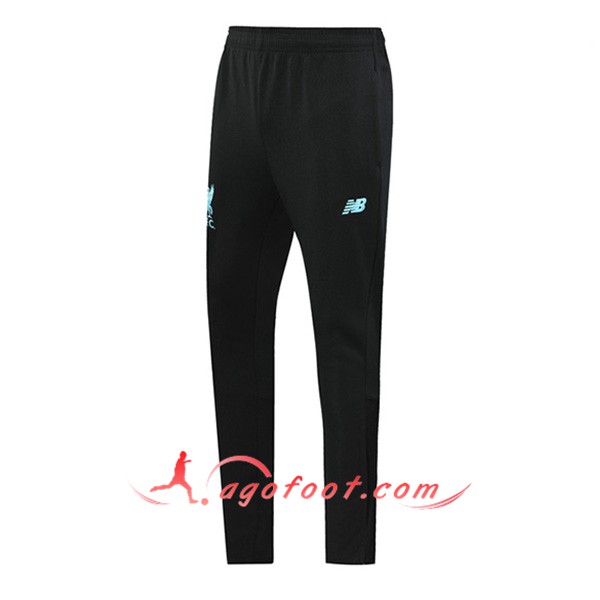Nouveau Training Pantalon FC Liverpool Noir Bleu 19/20