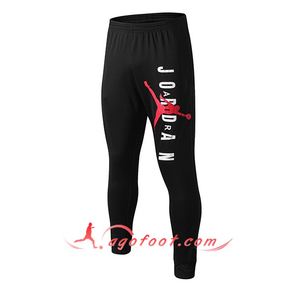 Nouveau Training Pantalon PSG Jordan Noir Rouge 19/20