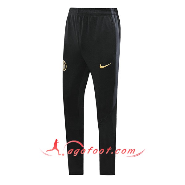 Nouveau Training Pantalon Inter Milan Noir Gris 19/20