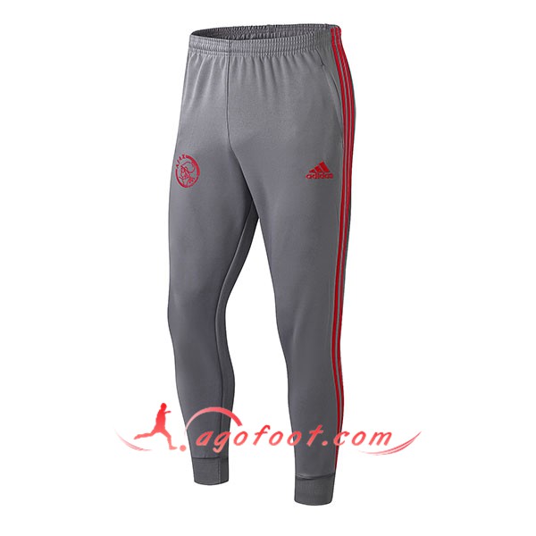 Nouveau Training Pantalon AFC Ajax Gris 19/20