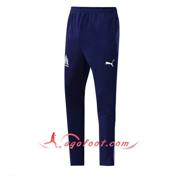 Nouveau Training Pantalon Marseille OM Bleu Fonce 19/20