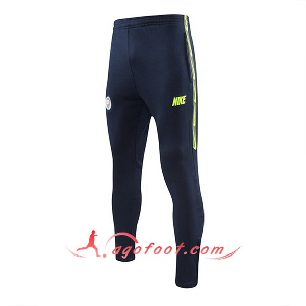 Nouveau Training Pantalon Manchester City Bleu Foncee 19/20