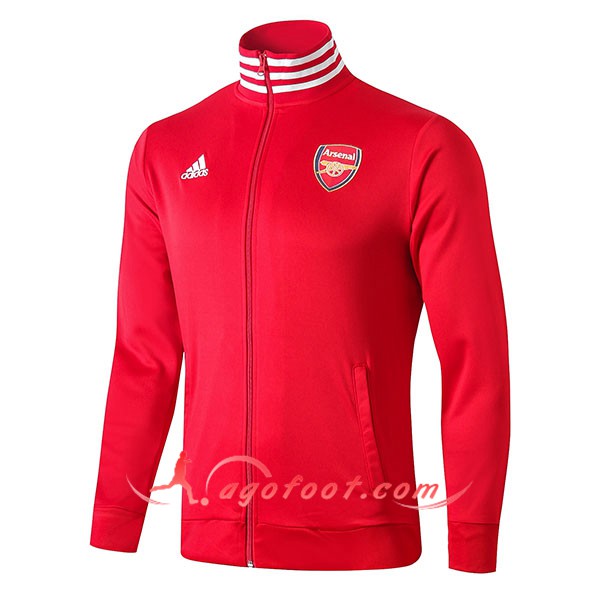 Nouveau Veste Foot Arsenal Rouge 19/20
