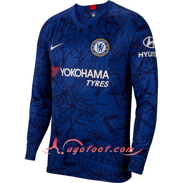Maillot chelsea manche longue clearance