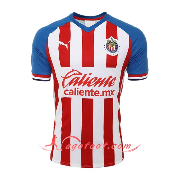 Maillot Foot Guadalajara Chivas Domicile Personnalisé Floqué 19/20