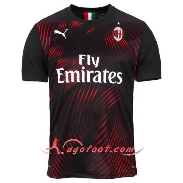 Maillot Foot Milan AC Third Personnalisé Floqué 19/20