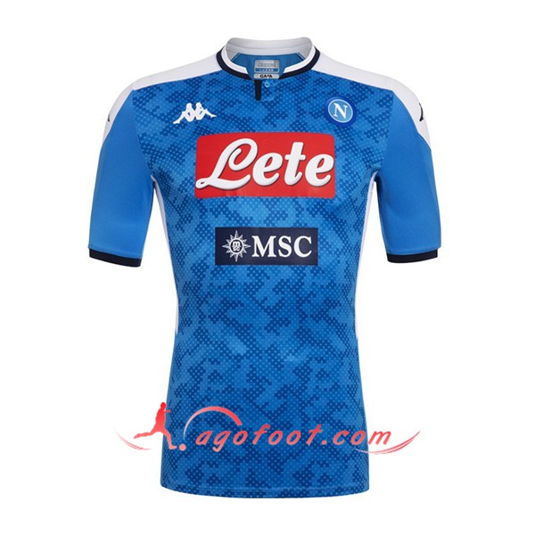 Maillot Foot SSC Naples Domicile Personnalisé Floqué 19/20