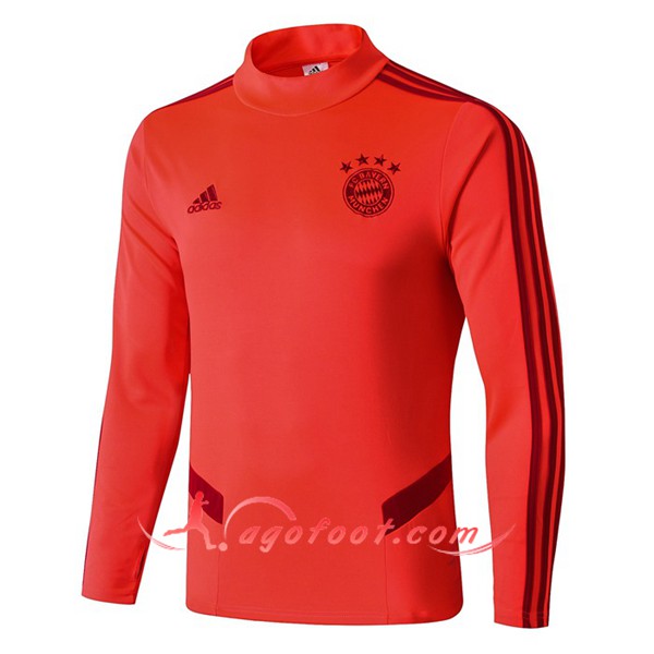 Nouveau Training Sweatshirt Bayern Munich Rouge 19/20