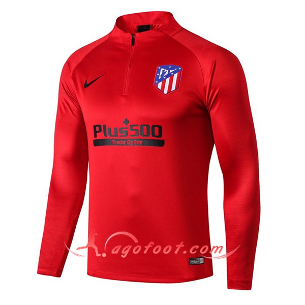 Nouveau Training Sweatshirt Atletico Madrid Rouge 19/20