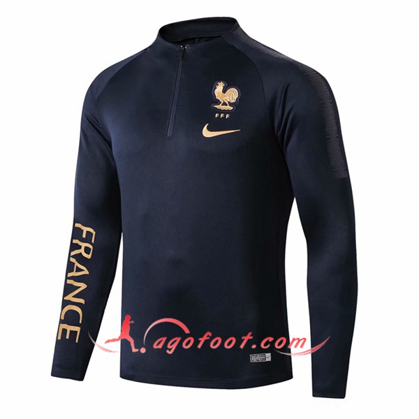 Nouveau Training Sweatshirt France Bleu Fonce 19/20