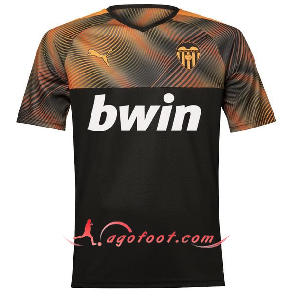 Maillot Foot Valencia Exterieur Personnalisé Floqué 19/20