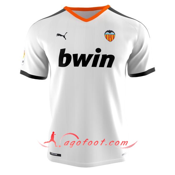 Maillot Foot Valencia Domicile Personnalisé Floqué 19/20