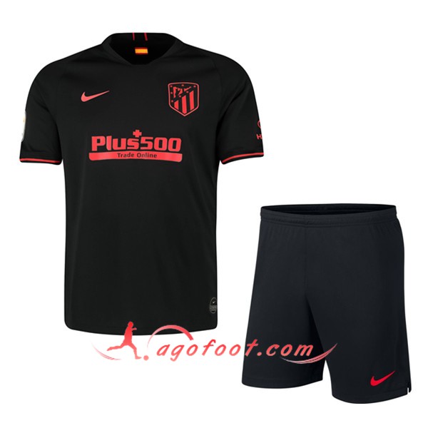 Ensemble Maillots Foot Atletico Madrid Enfants Exterieur Personnalisé 19/20