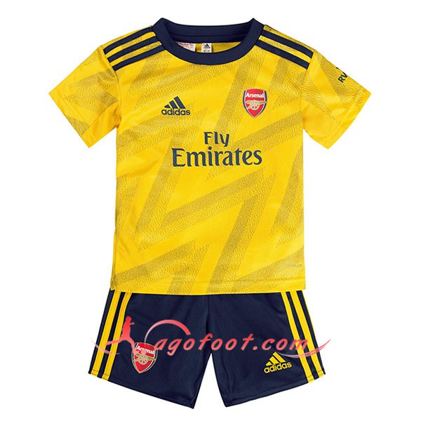 Ensemble Maillots Foot Arsenal Enfants Exterieur Personnalisé 19/20