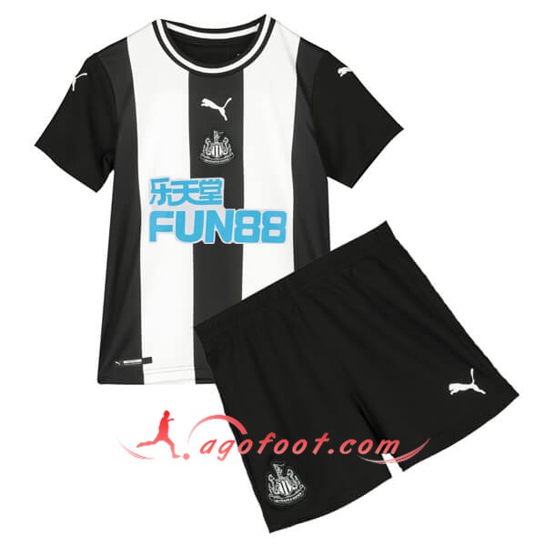 Ensemble Maillots Foot Newcastle United Enfants Domicile Personnalisé 19/20