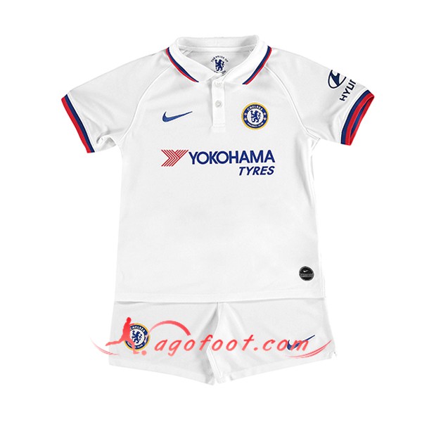 Ensemble Maillots Foot FC Chelsea Enfants Exterieur Personnalisé 19/20