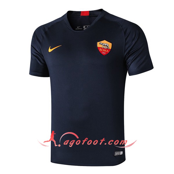 Training T-Shirts AS Roma Bleu Fonce 19/20