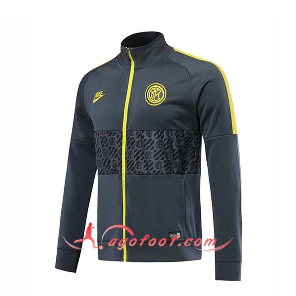 Nouveau Veste Foot Inter Milan Gris 19/20