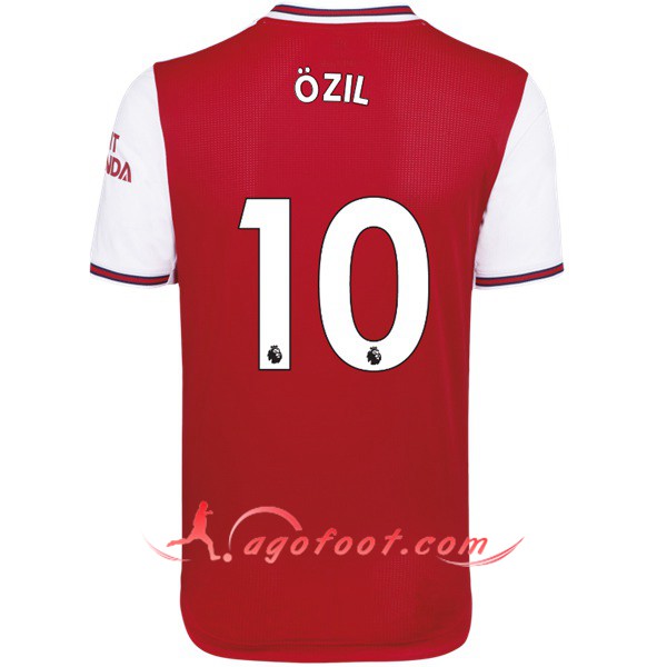 Maillot Foot Arsenal (ÖZIL 10) Domicile Personnalisé Floqué 19/20