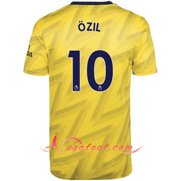 Maillot Foot Arsenal (ÖZIL 10) Exterieur Personnalisé Floqué 19/20
