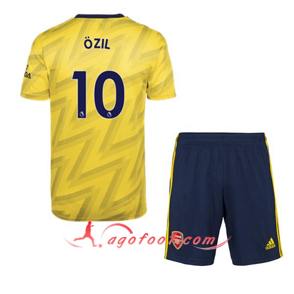 Maillot Foot Arsenal (ÖZIL 10) Enfant Exterieur Personnalisé Floqué 19/20