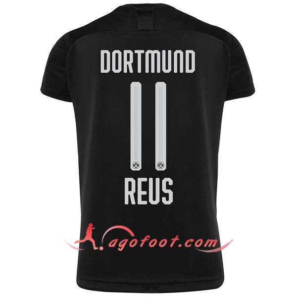 Maillot Foot Dortmund BVB (REUS 11) Exterieur Personnalisé Floqué 19/20