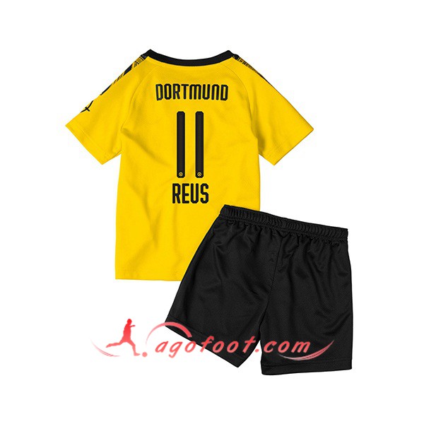 Maillot Foot Dortmund BVB (REUS 11) Enfant Domicile Personnalisé Floqué 19/20