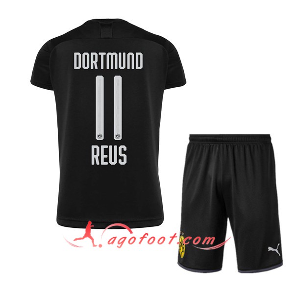 Maillot Foot Dortmund BVB (REUS 11) Enfant Exterieur Personnalisé Floqué 19/20