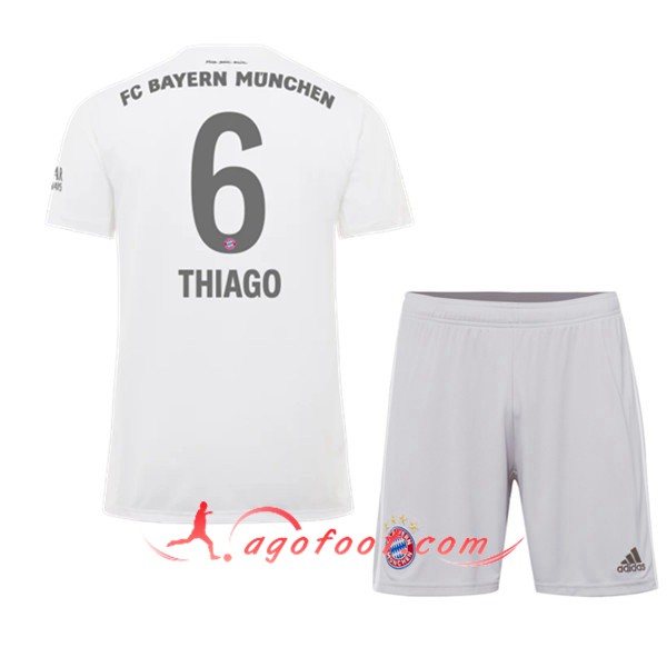 Maillot Foot Bayern Munich (THIAGO 6) Enfant Exterieur Personnalisé Floqué 19/20
