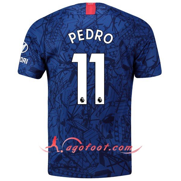 Maillot Foot FC Chelsea (Pedro 11) Domicile Personnalisé Floqué 19/20