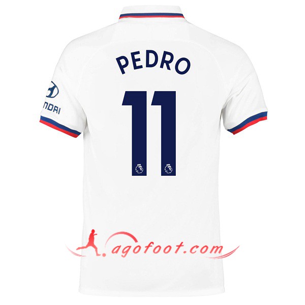 Maillot Foot FC Chelsea (Pedro 11) Exterieur Personnalisé Floqué 19/20