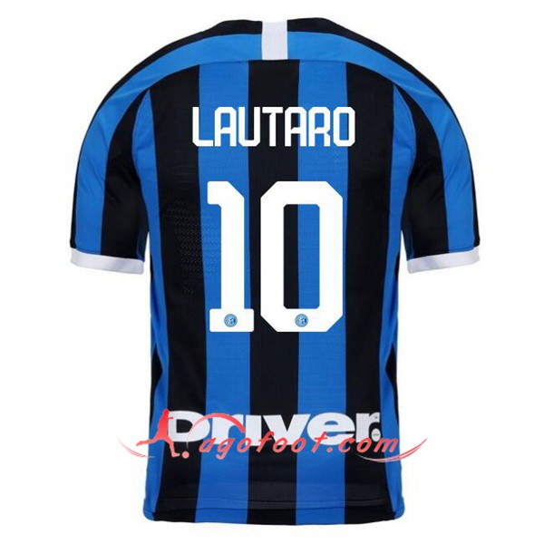 Maillot Foot Inter Milan (LAUTARO 10) Domicile Personnalisé Floqué 19/20