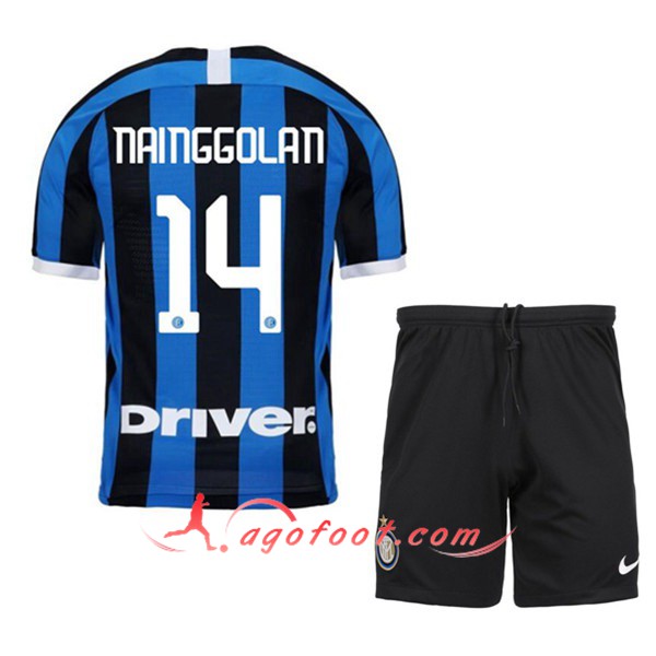 Maillot Foot Inter Milan (NAINGGOLAN 14) Enfant Domicile Personnalisé Floqué 19/20