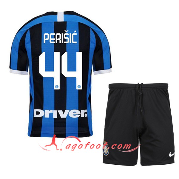 Maillot Foot Inter Milan (PERISIC 44) Enfant Domicile Personnalisé Floqué 19/20